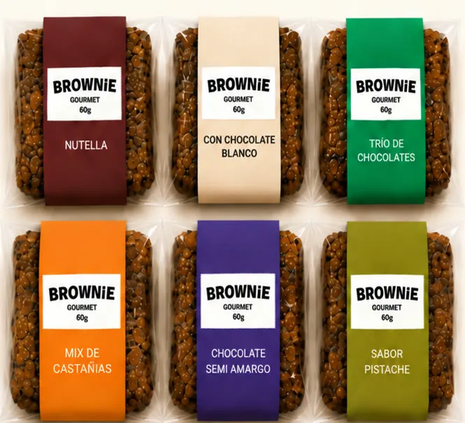 Modelos de cintas para brownies