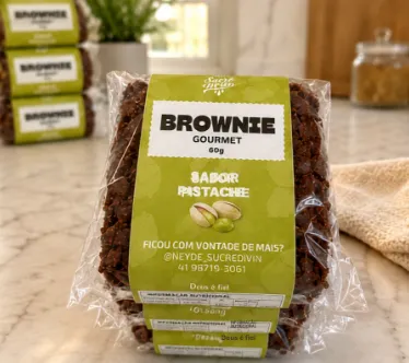 Brownie de pistache