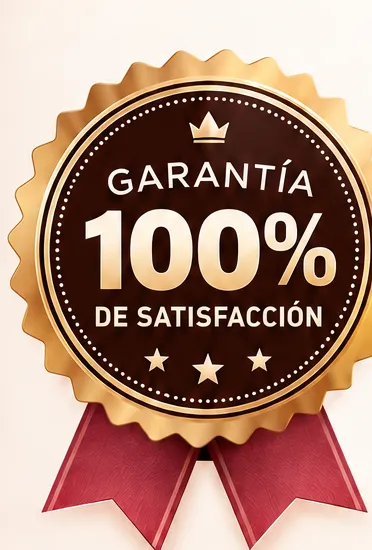 Sello de garantía 100% de satisfacción
